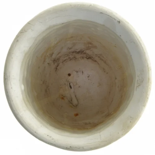 Dekorativ vase/krukke med ornament (str. 20 cm)