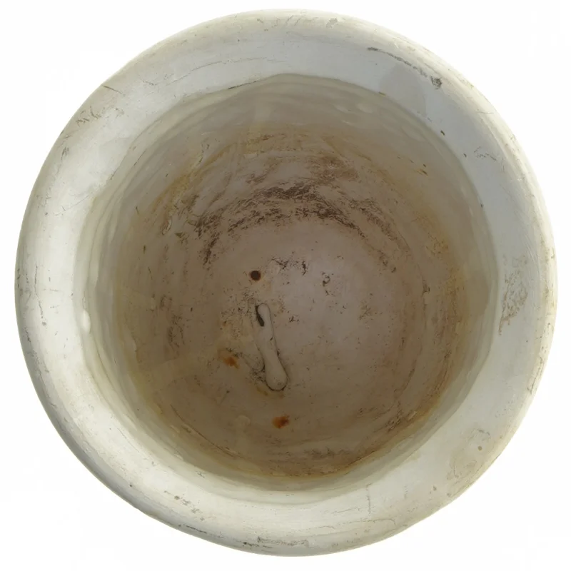 Dekorativ vase/krukke med ornament (str. 20 cm)