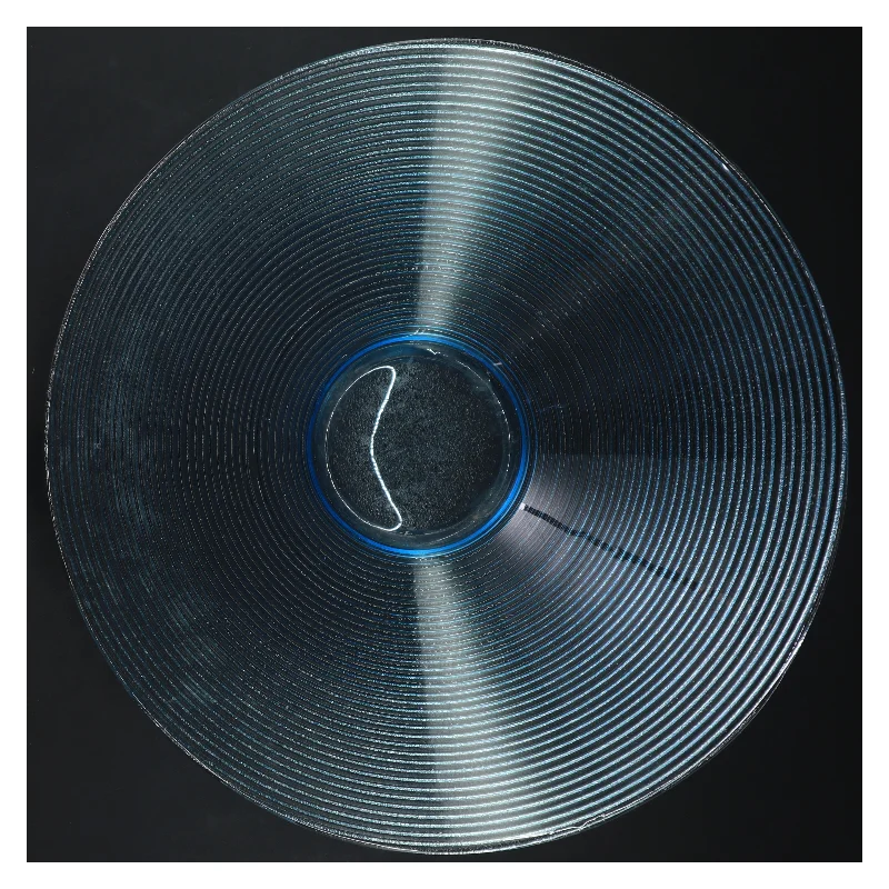 Blå glasskål (str. Ø 29 cm)