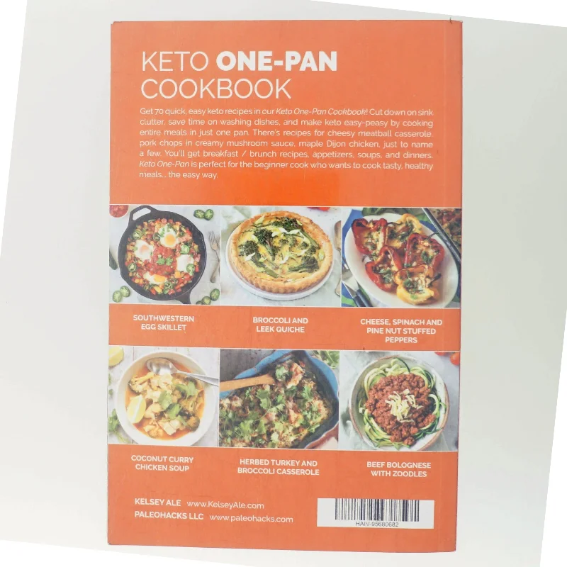 Keto One-Pan Cookbook af Kelsey Ale (Bog)