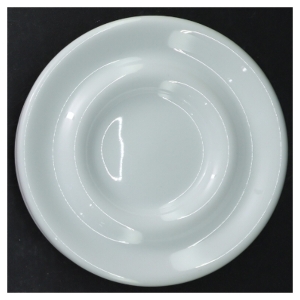 Sæt af 4 hvide tallerkener fra IKEA (str. 4 styk. ø. 14 cm)