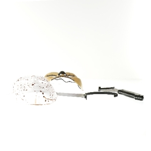 Halloween masker og pynt