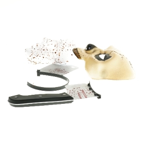 Halloween masker og pynt