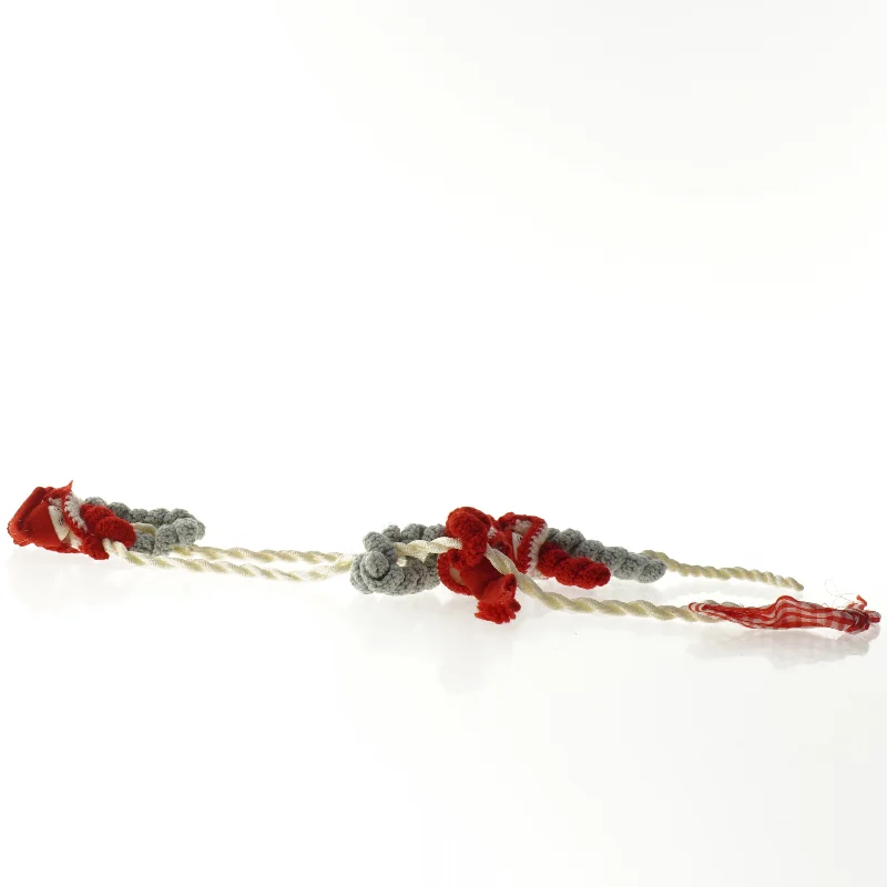 Hæklet nissestige (str. 95 cm)