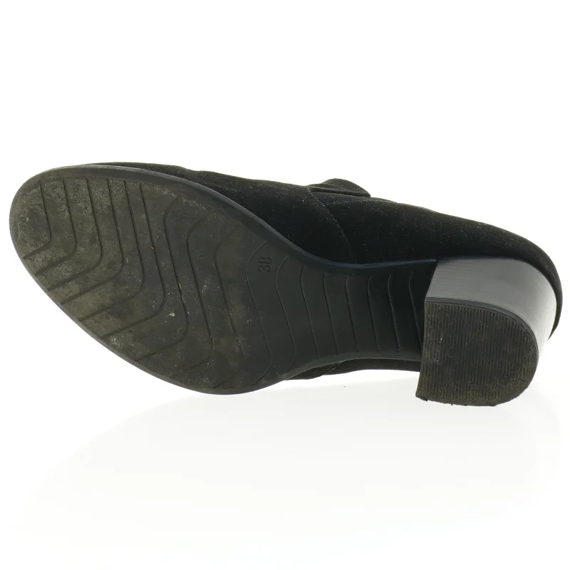 Sorte ankelstøvler fra Graceland (str. 38)