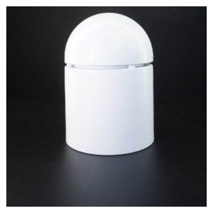 Hvid pendelskærm fra Solar (str. 25 x 18 cm)