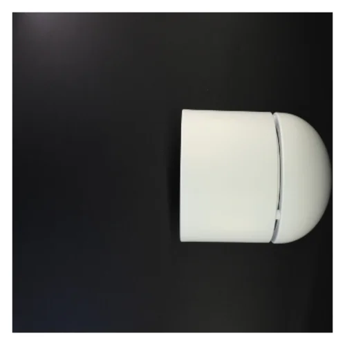 Hvid pendelskærm fra Solar (str. 25 x 18 cm)