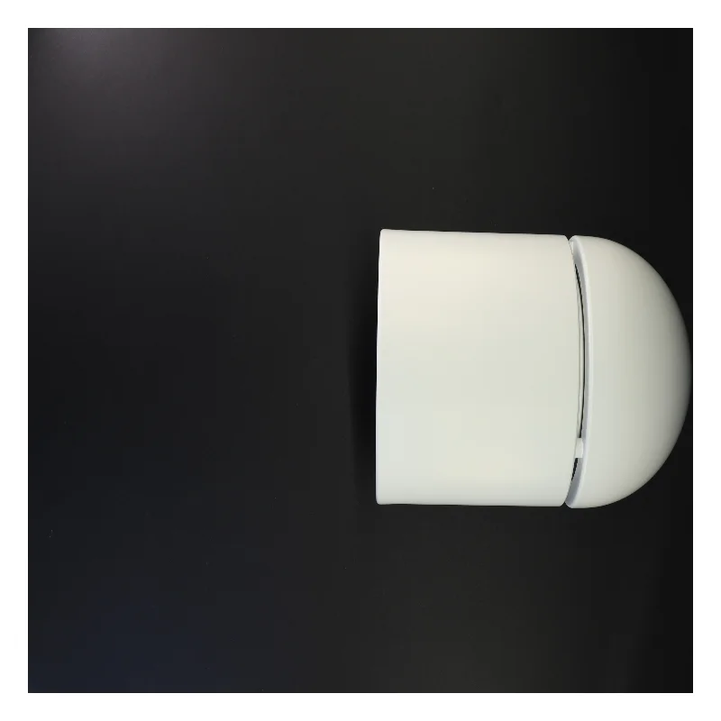 Hvid pendelskærm fra Solar (str. 25 x 18 cm)