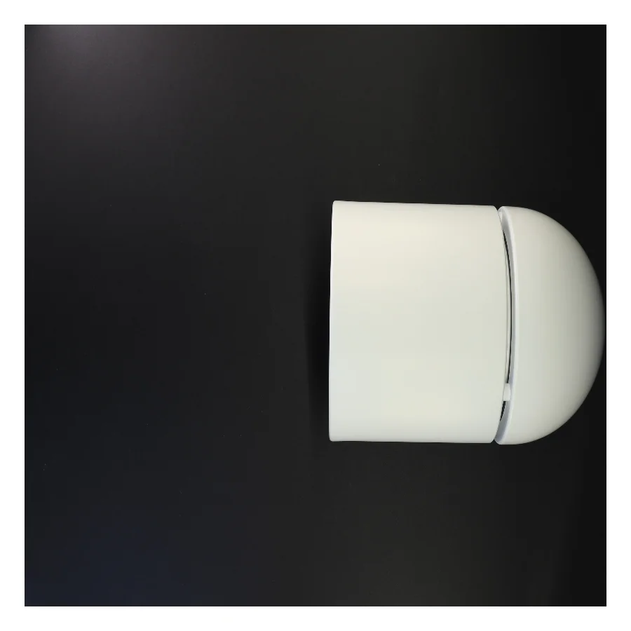 Hvid pendelskærm fra Solar (str. 25 x 18 cm)