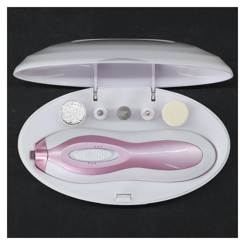 NY Elektrisk fodfil med tilbehør (str. 16 x 9 cm)