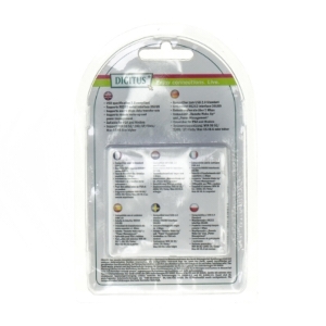 USB til Seriel Konverter fra Digitus (str. 3,5 x 6,5 cm)