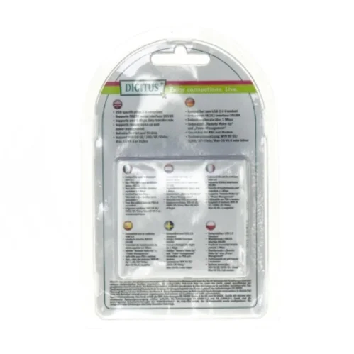 USB til Seriel Konverter fra Digitus (str. 3,5 x 6,5 cm)