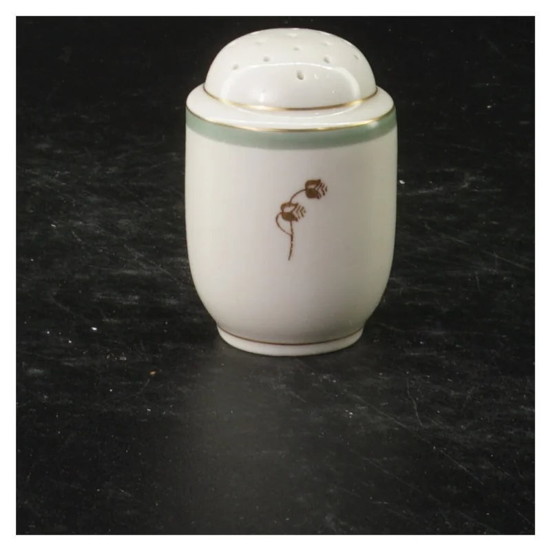 Hjertegræs Porcelæns saltbøsse fra Royal Copenhagen