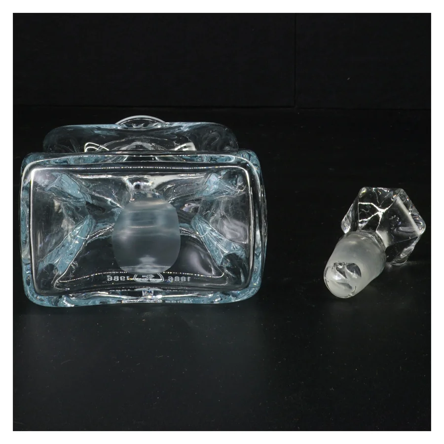 Klukflaske til snaps (str. 23 x 11 x 7 cm)