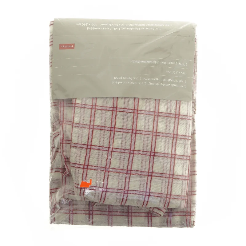 Hemtex Ternet sengetøj (str. Dynebetræk: 105 x 240 cm, Pudebetræk: Ikke angivet)