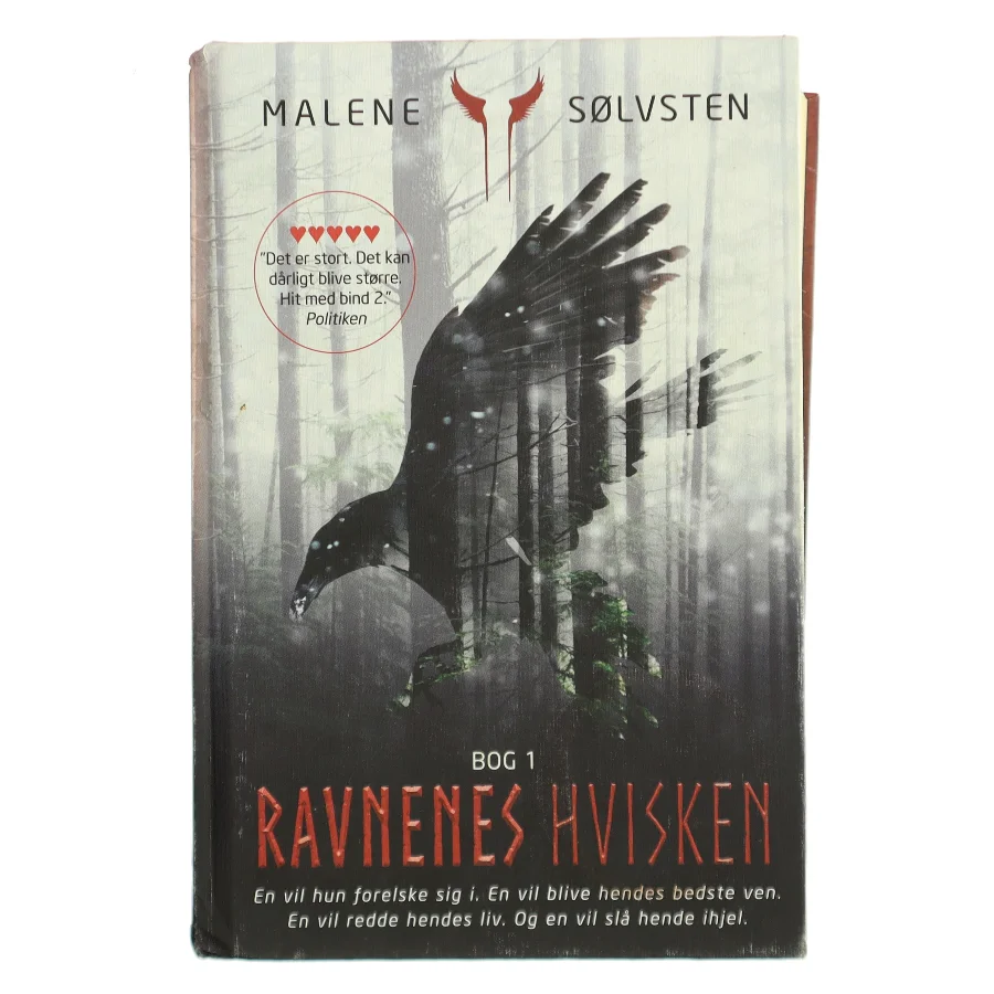 Ravnenes hvisken. Bog 1 af Malene Sølvsten (Bog)