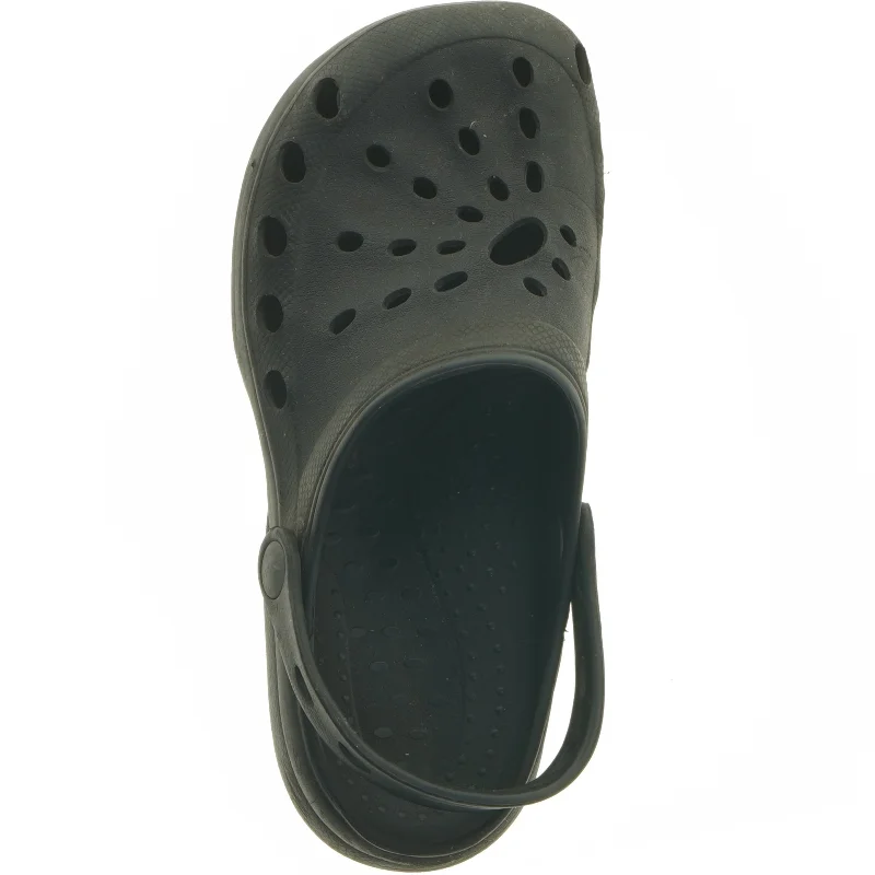 Sort plast clogs (svarer til 36/37str. 38/39 )