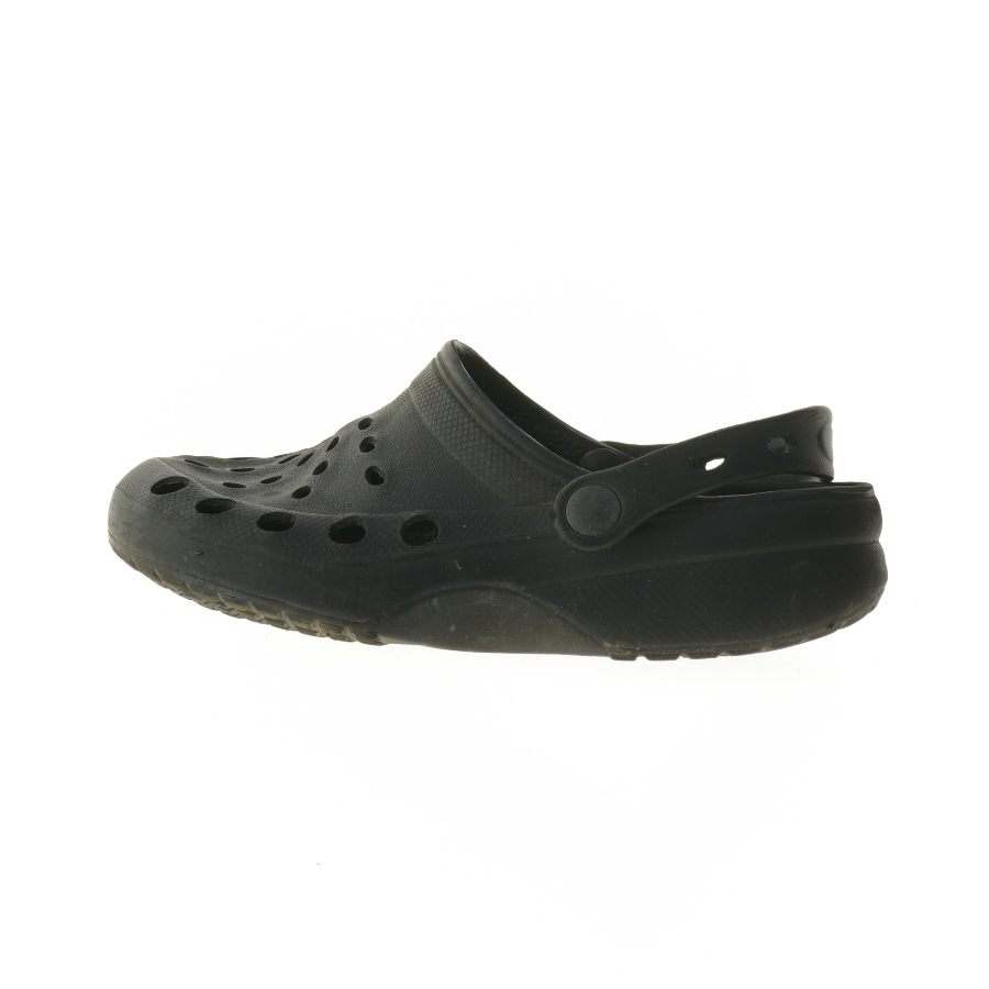 Sort plast clogs (svarer til 36/37str. 38/39 )