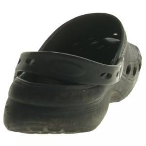 Sort plast clogs (svarer til 36/37str. 38/39 )
