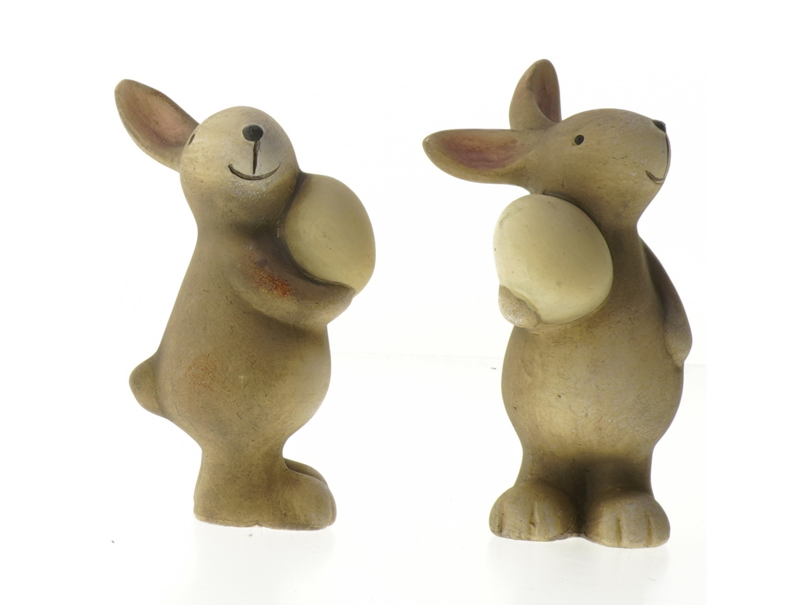 Dekorative påskekaniner (str. 14,5 cm)