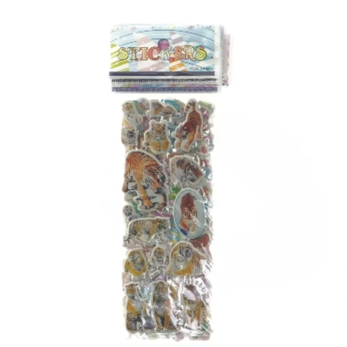 Stickersæt med dyremotiver (str. 6 styk cm)