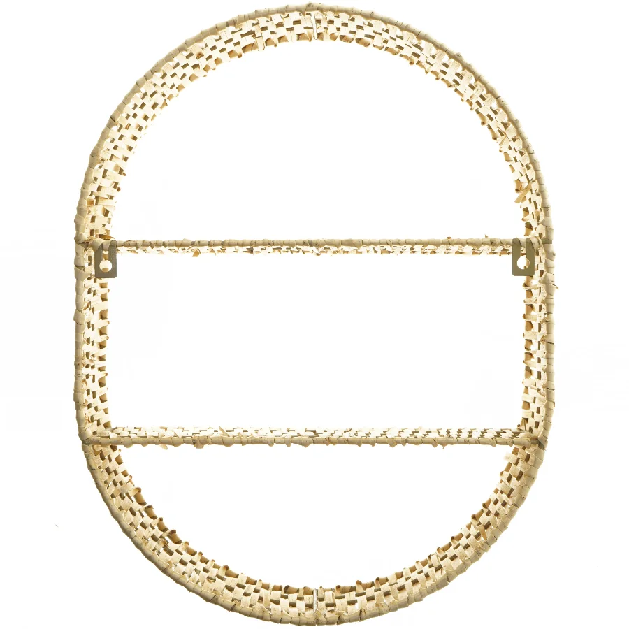 Flettet væghylde (str. 45x35 cm)