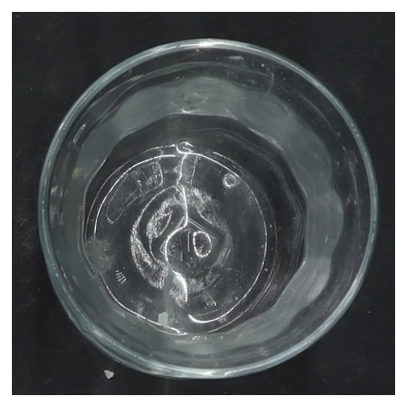 Lille glasvase (str. 8x5,5 cm)