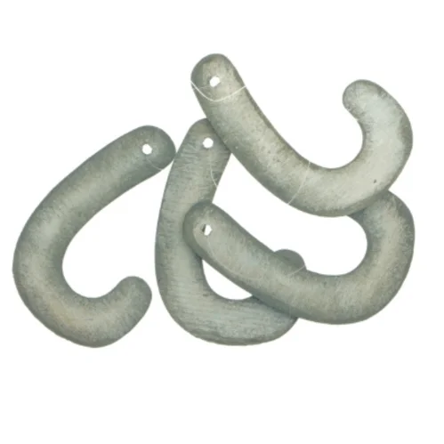 Grå dekorationsfigurer (str. 10 cm. - 8 cm)