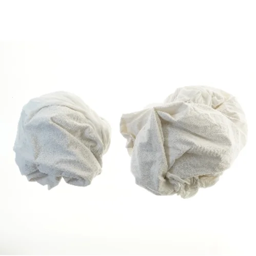 To hvide vandafvisende madrasbeskyttere fra IKEA 