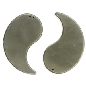 yin og yang fra Herstal (str. 2 styk. 8 cm)