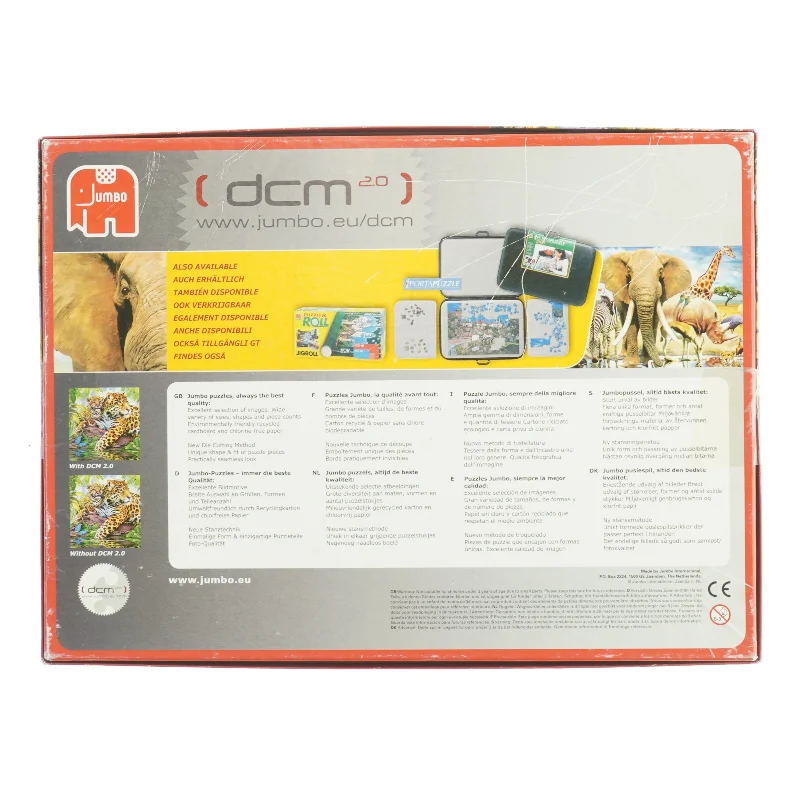 Puslespil med landskabsmotiv 1500 brikker fra Jombo (str. 37 x 27)