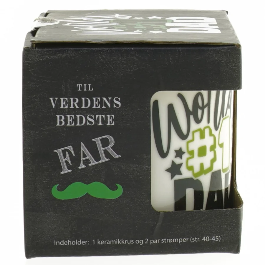 Gaveæske til verdens bedste far (str. Sokker. str. 40-45)
