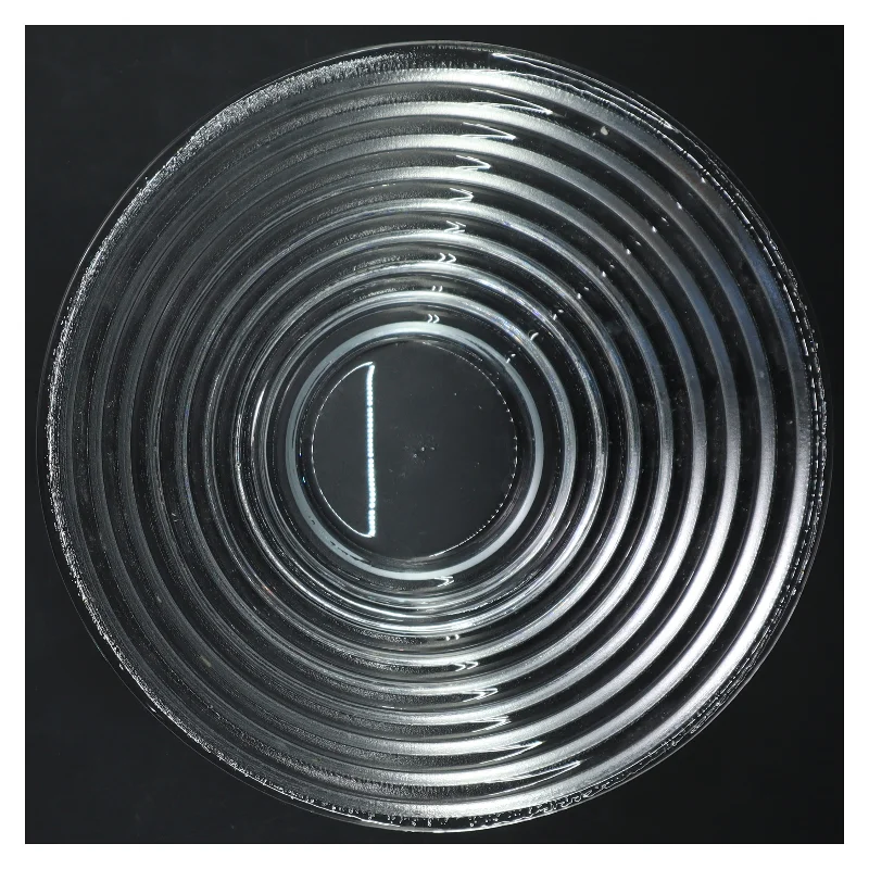 Smuk Holmegaard Glasskål (str. Ø 22,5 cm)