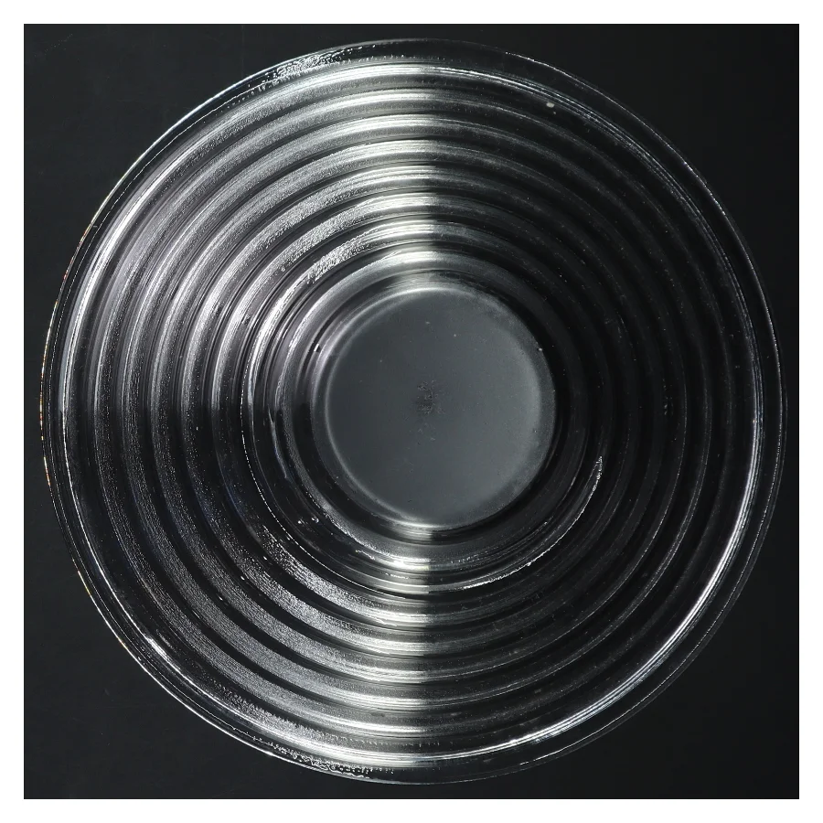 Smuk Holmegaard Glasskål (str. Ø 22,5 cm)