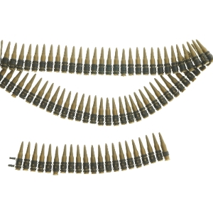 Legetøjs Ammunitionsbælte (str. 130 cm og 38 cm)