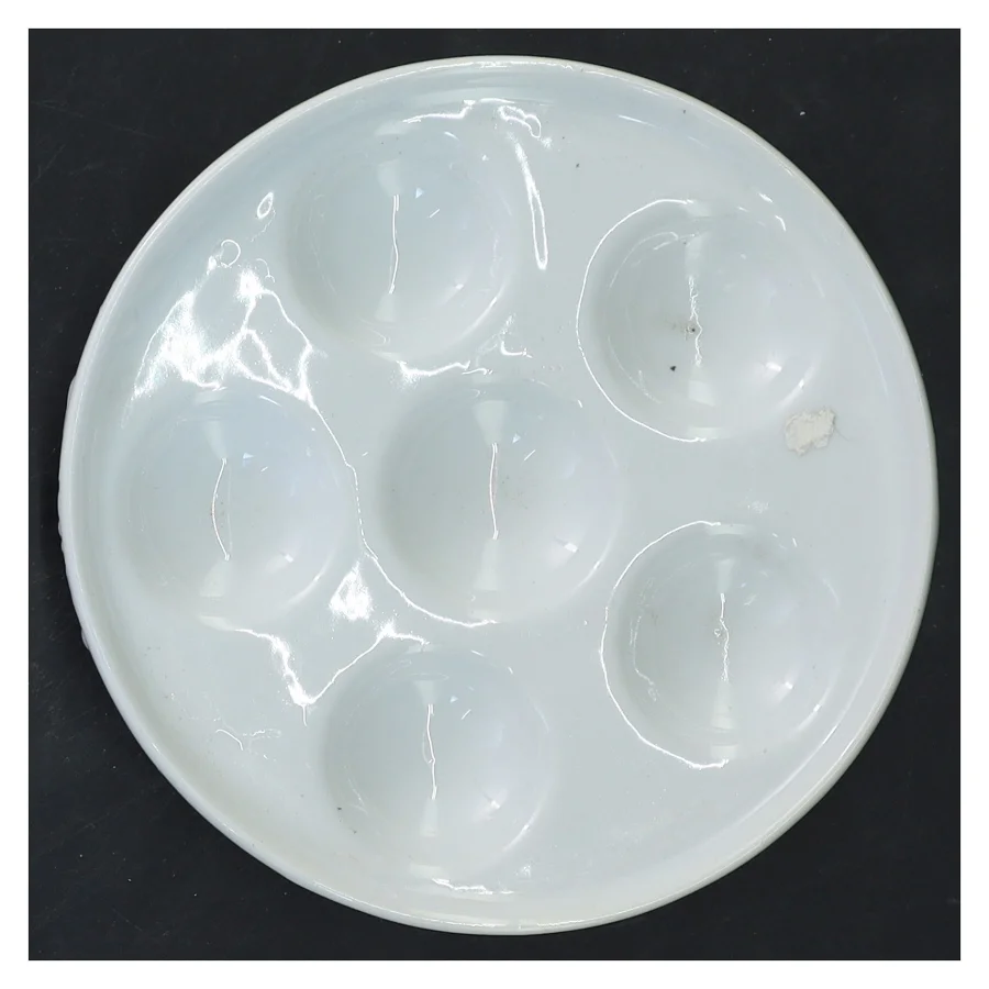 Snegle tallerken ai porcelæn (str. 14x3 cm)