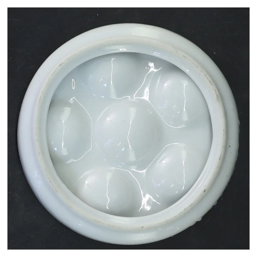 Snegle tallerken ai porcelæn (str. 14x3 cm)