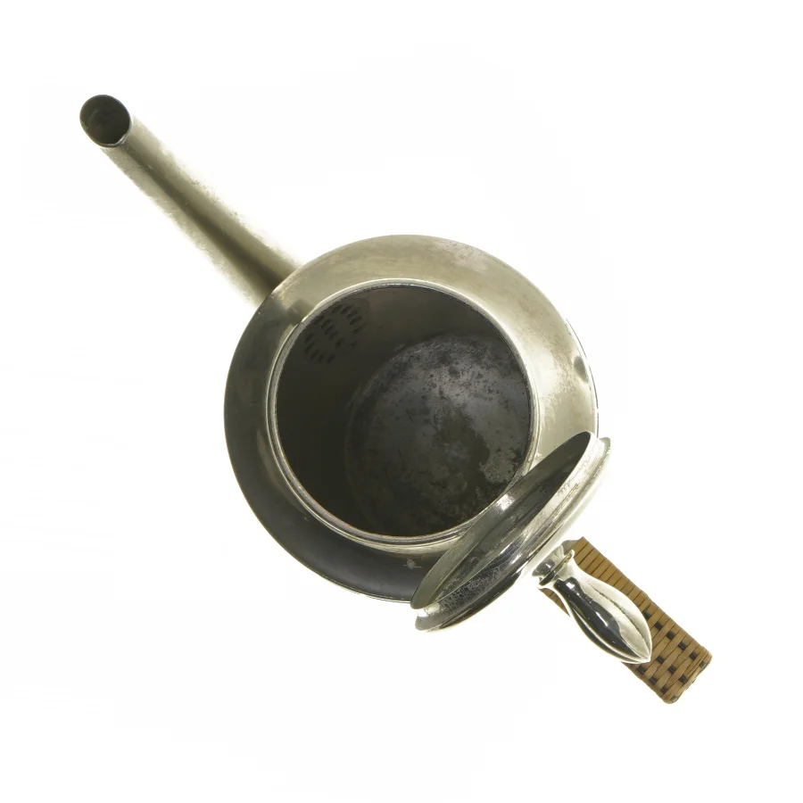 Kande af forsølvet/rustfrit stål/sølvplet (str. 20 cm)