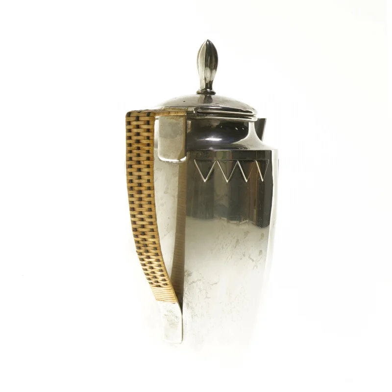 Kande af forsølvet/rustfrit stål/sølvplet (str. 20 cm)