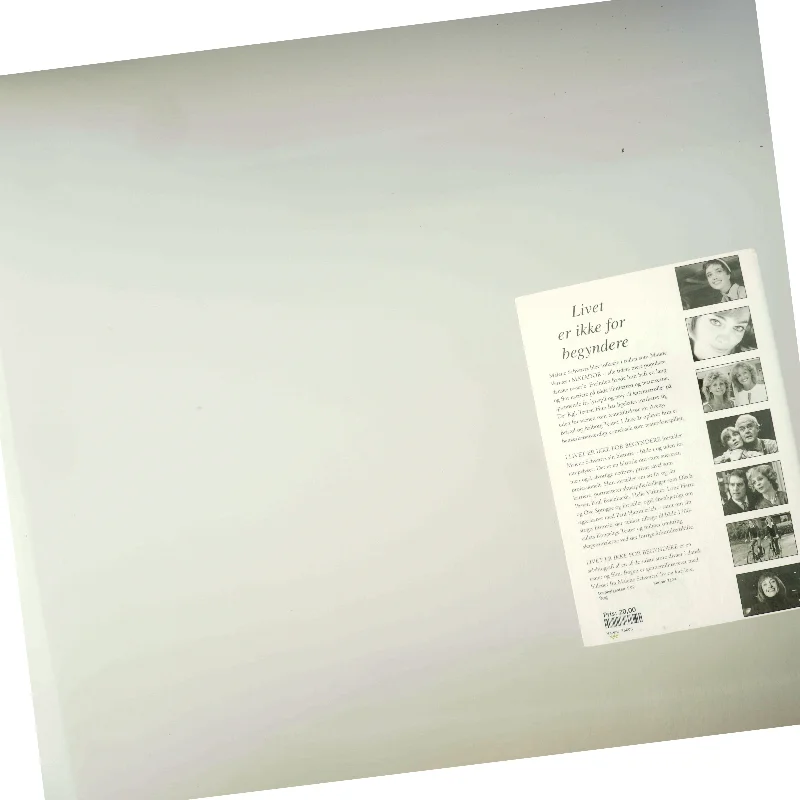 Livet er ikke for begyndere af Malene Schwartz (Bog)