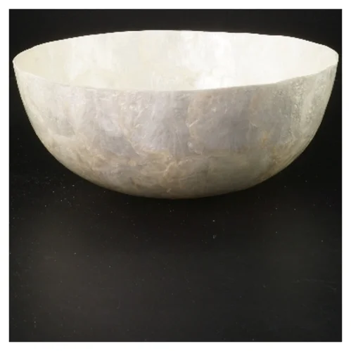 Ny Capiz Dekorativ perlemors skål (str. Ø 25 cm)