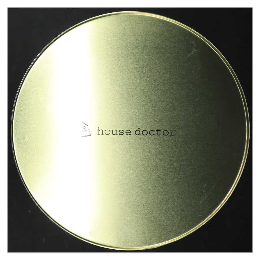 Stor Dekorativ lyserød opbevaringsdåse fra House Docter (str. Ø. 22 cm ca 25 cm høj)