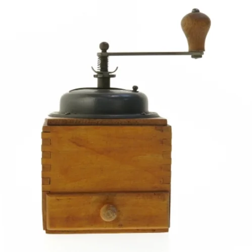 Vintage kaffekværn (str. 12x12x10 cm)