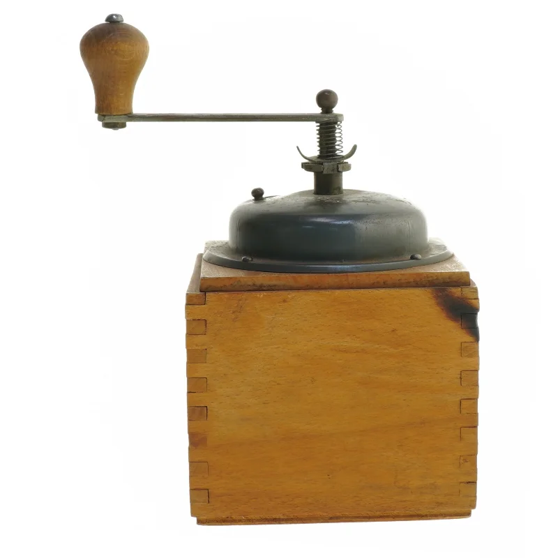Vintage kaffekværn (str. 12x12x10 cm)