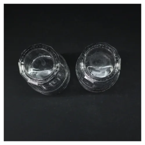 Gennemsigtige glas (4 styk. ø. 10 cm. længde, 9 cm)