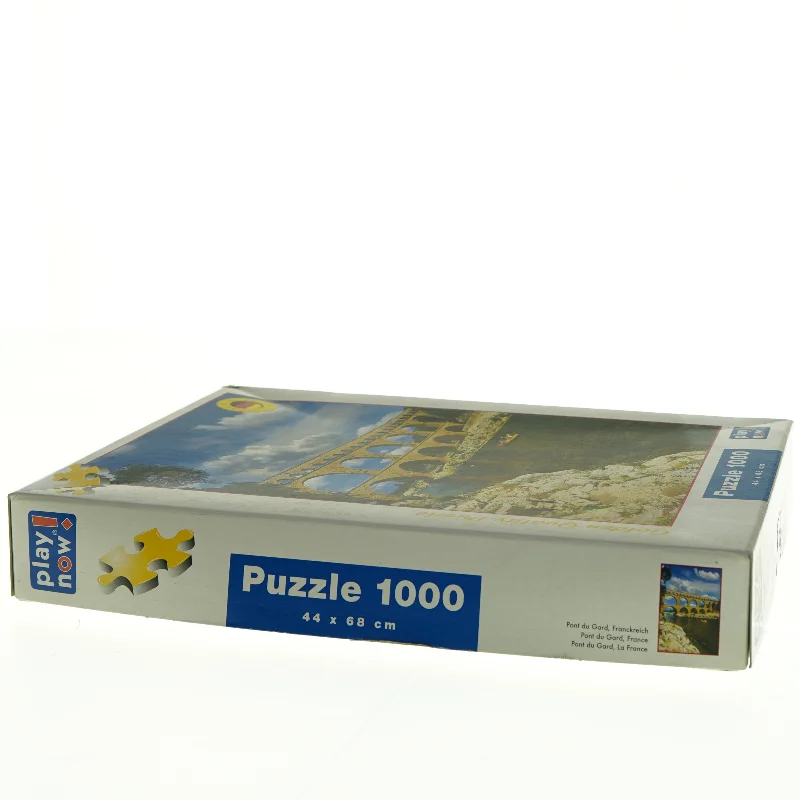 Puslespil med 1000 brikker fra Play Navn (str. 33 x 25)