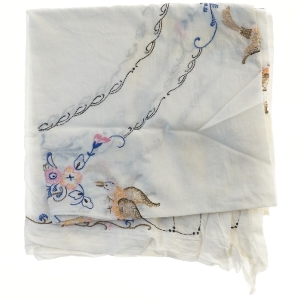 Broderet dug (str. 120x120 cm)