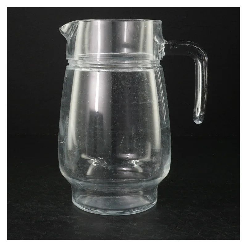 Glas kande (str. H. 20 cm)