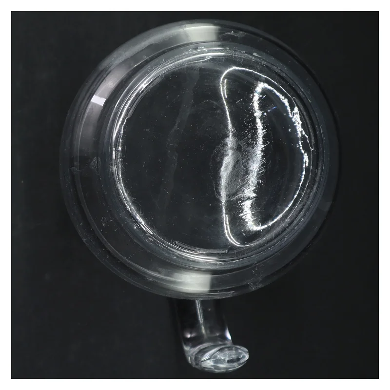 Glas kande (str. H. 20 cm)