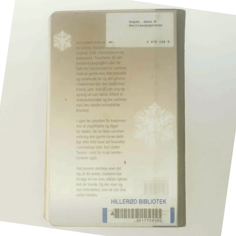 Berlinerpoplerne af Anne B. Ragde (Bog)